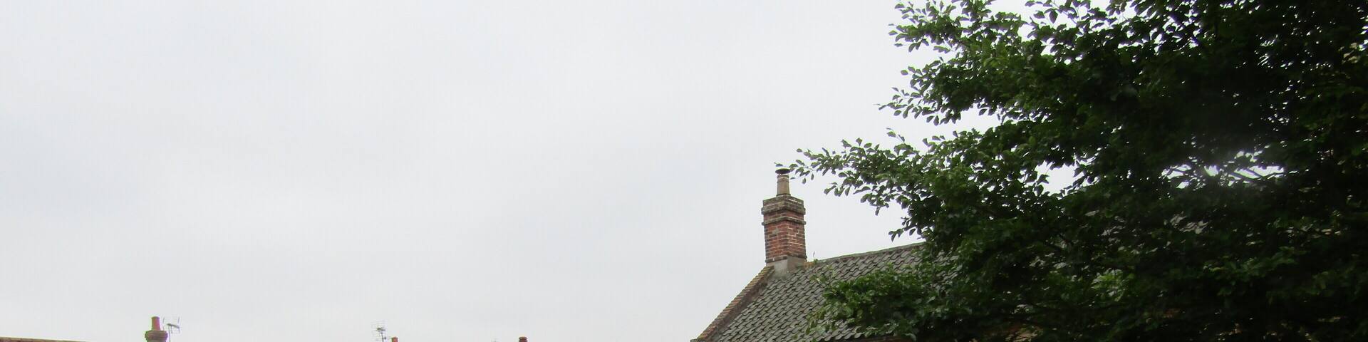 Church house opposite the church on Cromer Road within the village of sidestrand, Norfolk, England.