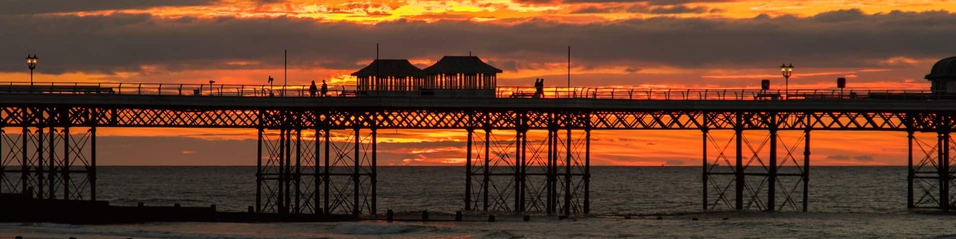 Some superb sunsets at Cromer on a regular basis.