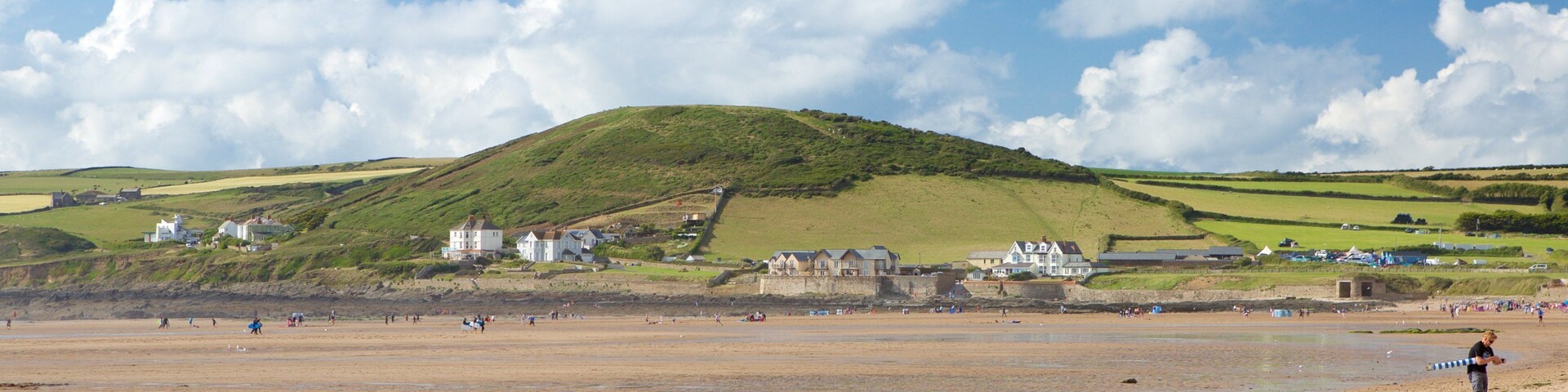 Croyde featuring a beach, landscape views and tranquil scenes