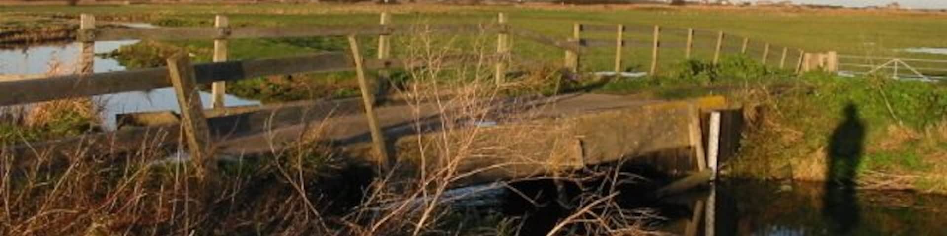 Bridge over the North Stream in the Lydden Valley