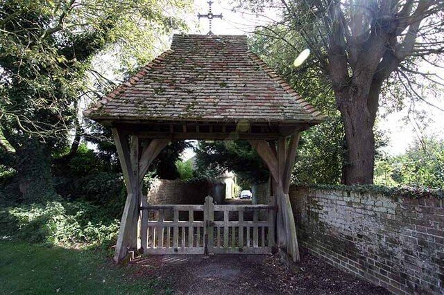 St Martin, Great Mongeham, Kent - Lych gate