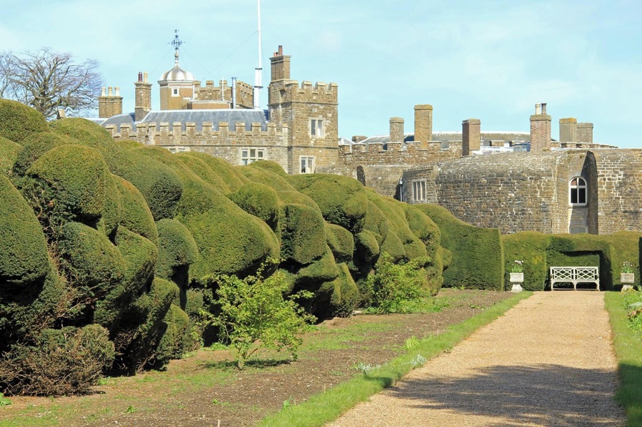 Built during the reign of King Henry VIII, Walmer Castle is one of the most fascinating visitor attractions in the South East. Originally designed as part of a chain of coastal artillery defences it evolved into the official residence of the Lord Warden of the Cinque Ports. The Duke of Wellington held the post for 23 years and enjoyed his time spent at the castle and in recent years Her Majesty Queen Elizabeth the Queen Mother made regular visits to the castle. The armchair in which Wellington died and an original pair of 'Wellington boots' along with some of the rooms used by the Queen Mother are among the highlights. And with the magnificent gardens, a woodland walk and some excellent bird spotting there's something for everyone to enjoy. There is also a pleasant cycle path along the beach front to nearby Deal Castle.