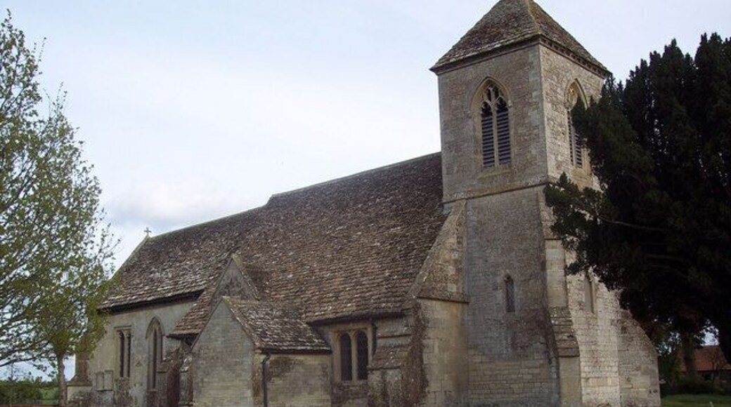 St Peter's Church, Poulshot The church has its origins in the 13th century, with the tower built in 1853.