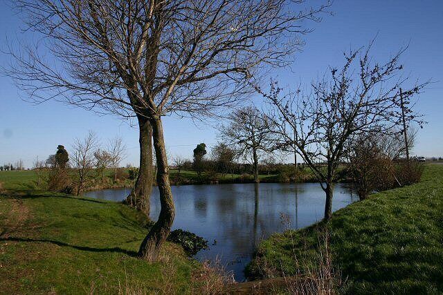 Pond near Garboldisham This pond is situated on the north side of the A1066, east of Garboldisham, at the junction of Broadway Lane and Smallworth Lane.
