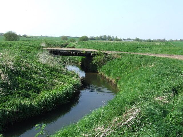 Farmers Bridge Small bridge over minor waterway near to Redgrave, Suffolk.