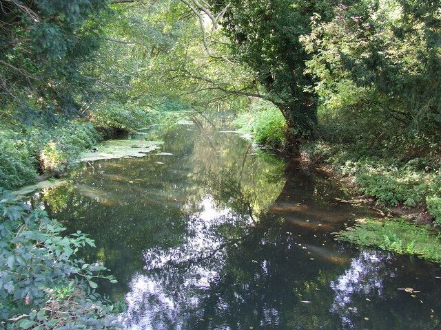 River Dove, looking south west of Hoxne, in the area near where the hoard was found