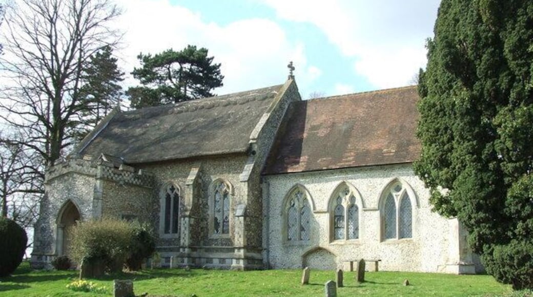 The Church of St Mary in Coney Weston, Suffolk, England. A Grade I listed building.