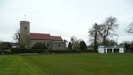 St. Mary's church, Gissing A Norman round-towered building in the centre of the village, overlooking the Bowls Club.