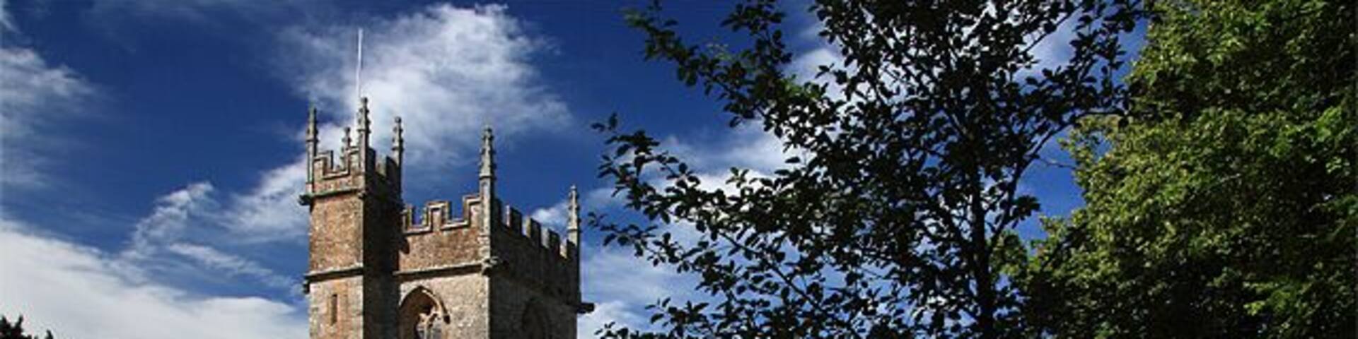 Parish Church of St Mary - Piddlehinton St Mary's dates largely from the C15, the main external feature of that date being the tower, and from the C16 on the other side, the south porch. What remains is largely the result of the nave extensions and general restoration of 1867.