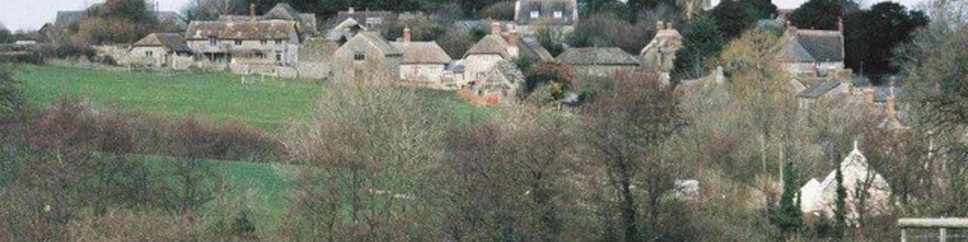 Looking out over Melbury Osmond