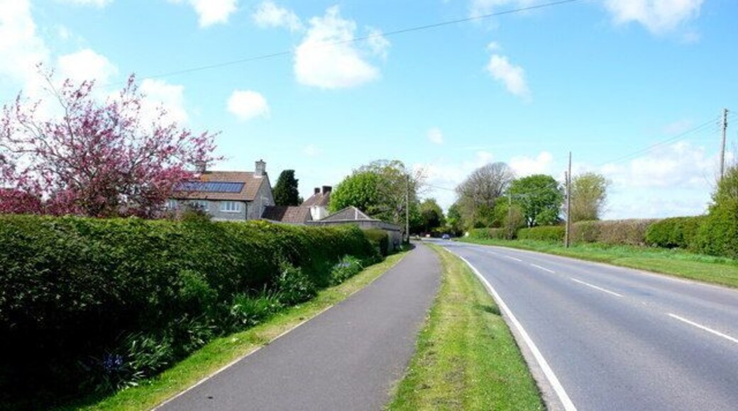 Charminster old Dorchester road. This used to be the main road from Charminster to Dorchester when the main roads kept to higher ground to avoid marshy land on the flood plain of the River Frome. A new road was built centuries ago on a raised causeway across the meadows and it became the A37 running south of the village. This is now the C12 to Sherborne, straight , fast and notorious for road deaths.