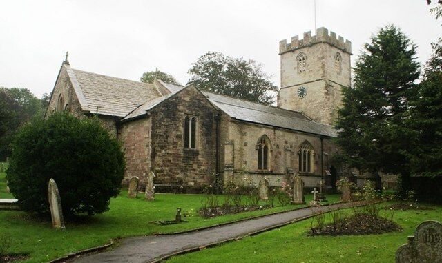 St Christopher's Church, Winfrith Newburgh Taken on a wet autumn day.