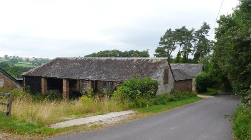 Chalmington , Dorset Old barns on the west side of the road running through this hamlet