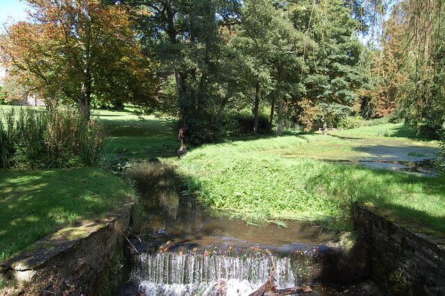 Waterfall at Binghams Melcombe