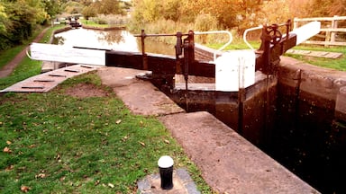 droitwich canal worcestershire england uk