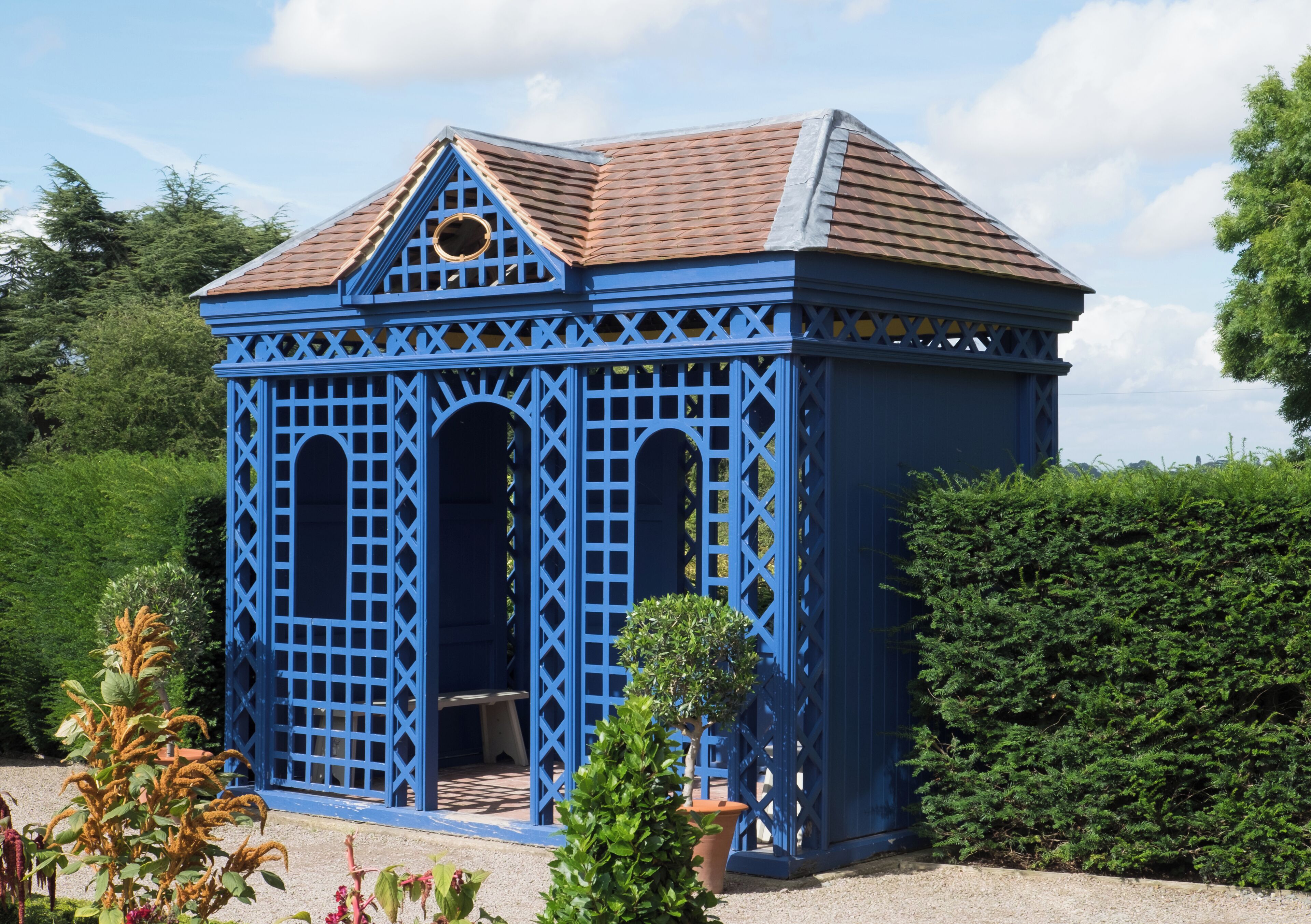 Hanbury Hall north summer house