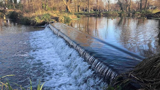 Waterfall. End of sentence.