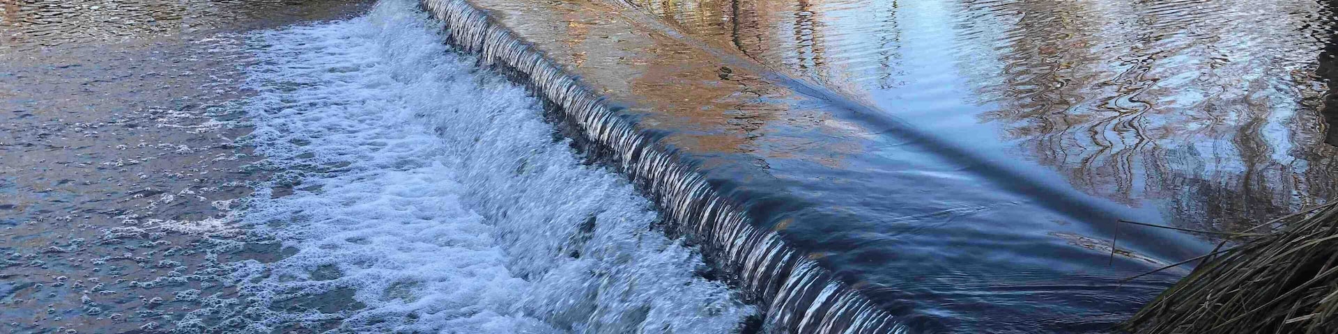 Waterfall. End of sentence.