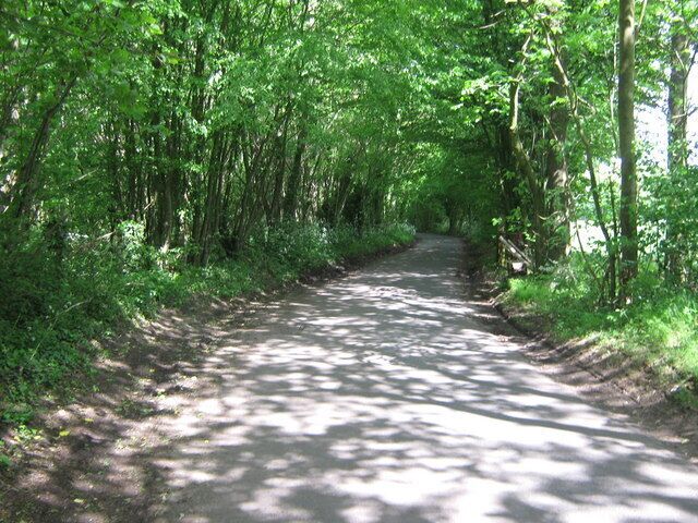 Mussenden Lane in Horton Wood This lane travels from Three Gates Road near Speedgate Farm, to Rays Hill in Horton Kirby.
