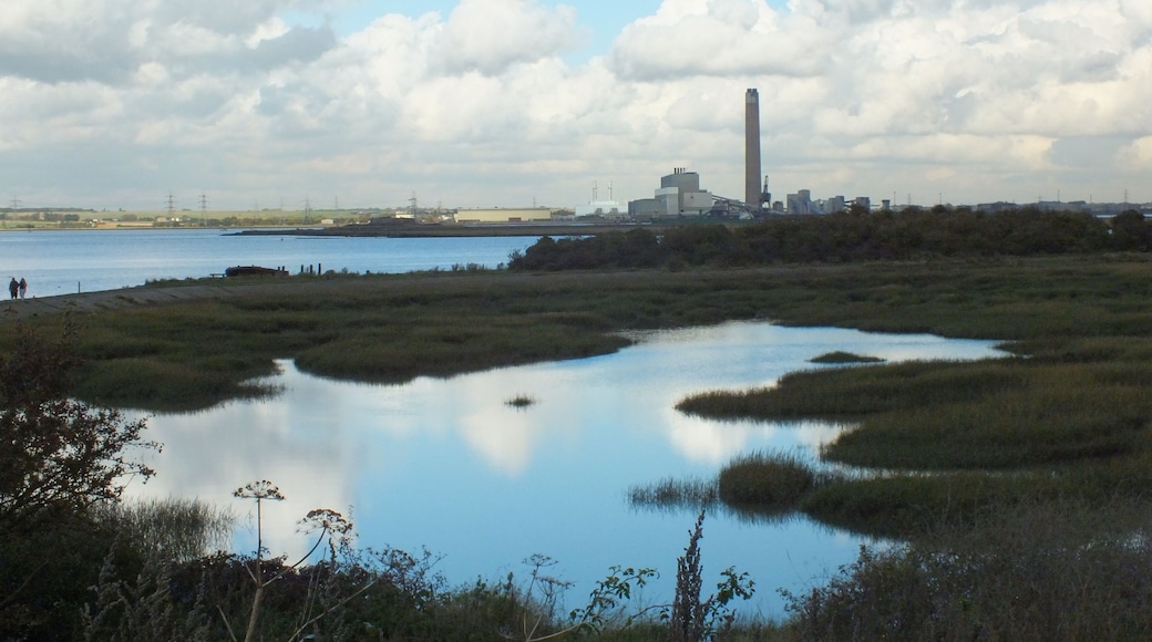 Medwayl, Riverside Country Park towards Kingsnorth power station