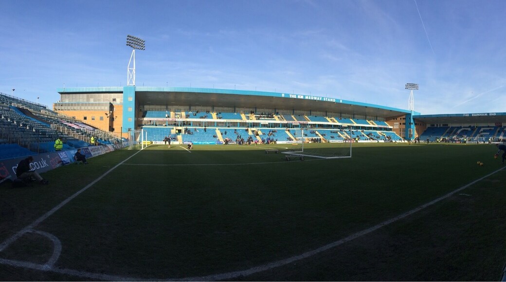 Looking across from the away seats!!!