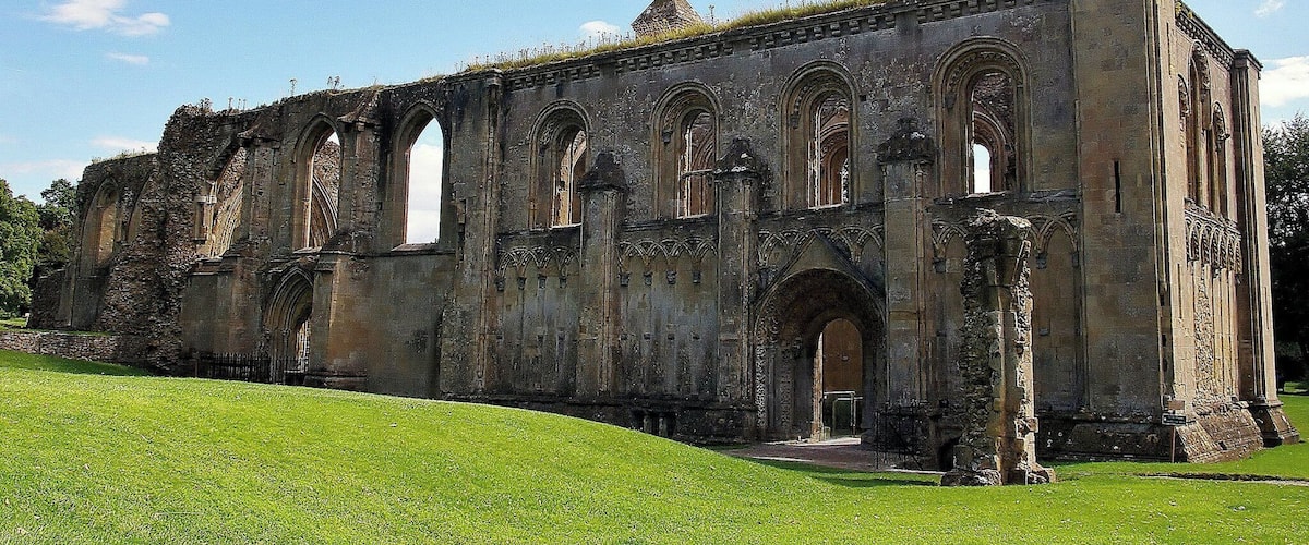 Glastonbury Abbey.