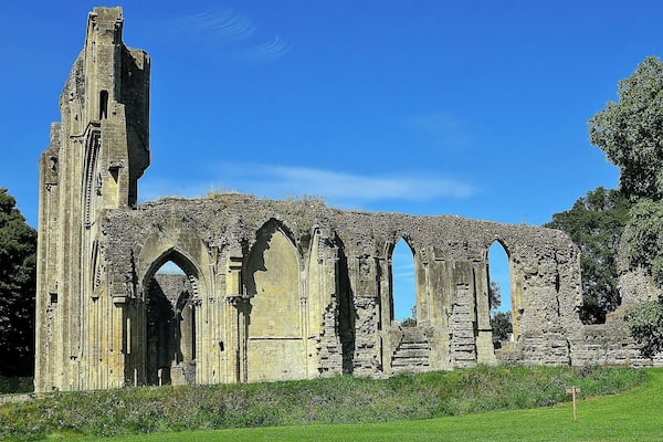 Glastonbury Abbey.