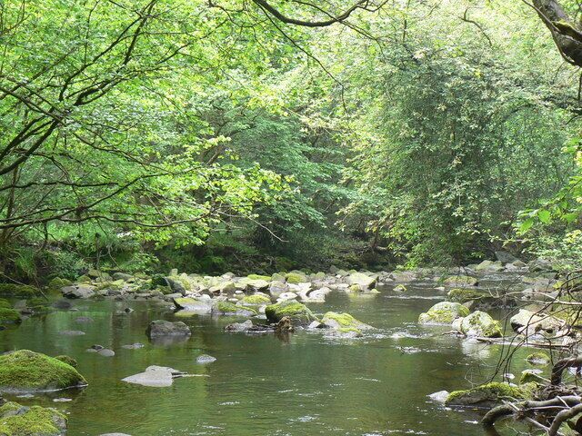 West Beck View from the North bank of the West Beck, adjacent to the foot bridge, looking down stream along West Beck.