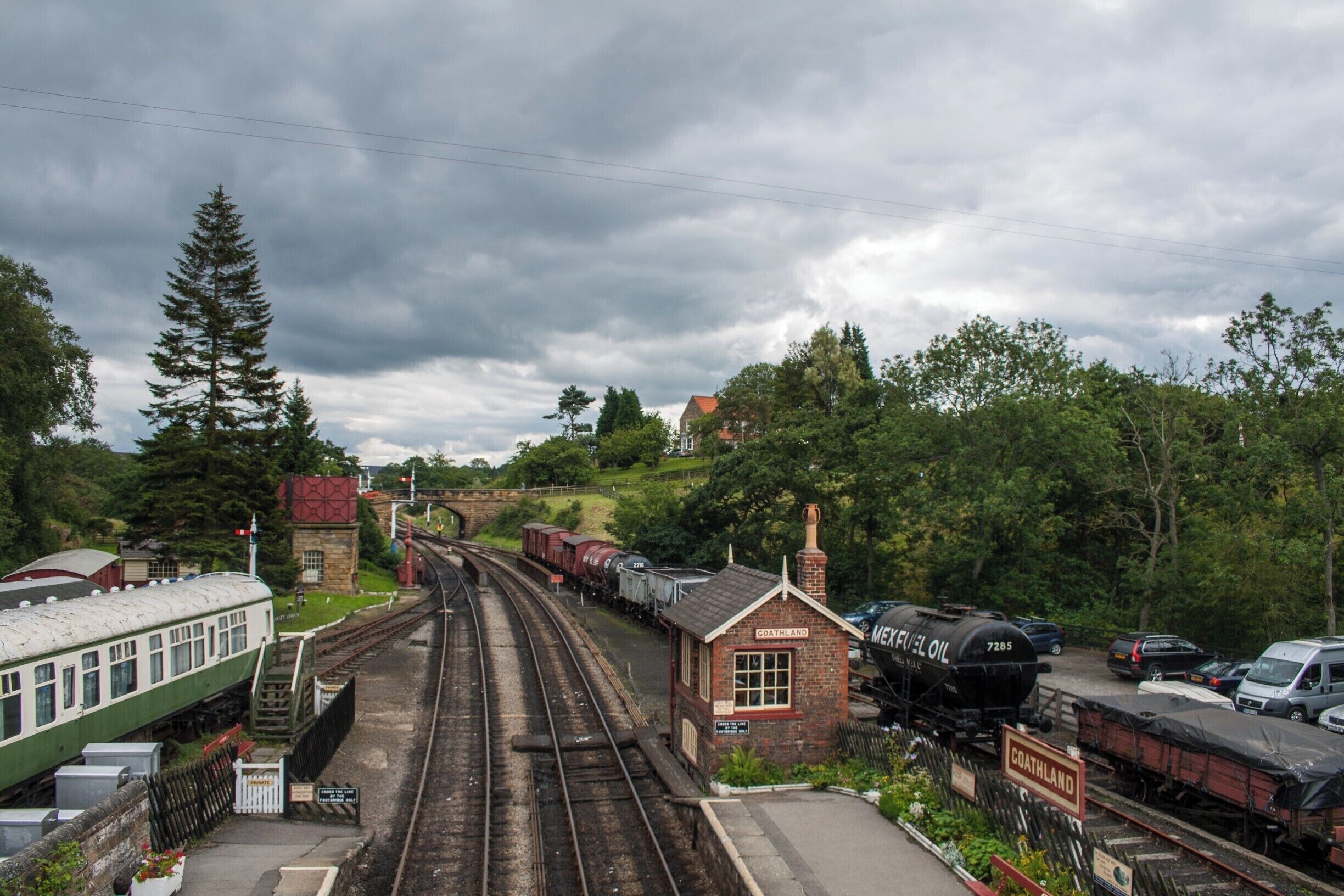 Lovely old fashioned railway station