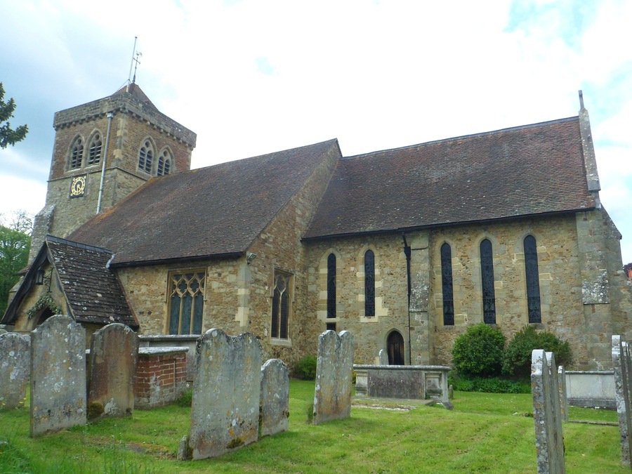 St Mary's Church, Petworth Road, Chiddingfold, Borough of Waverley, Surrey, England.