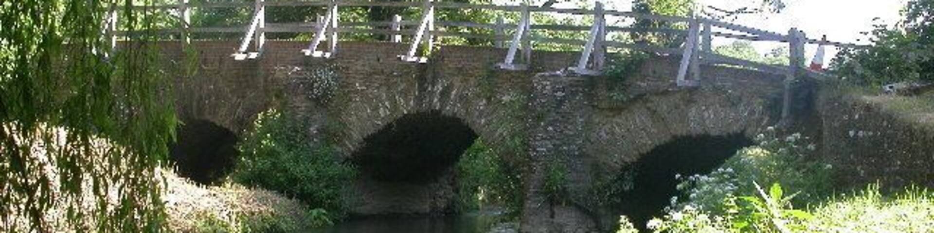 Eashing Bridge. Bridge over the River Wey at Eashing