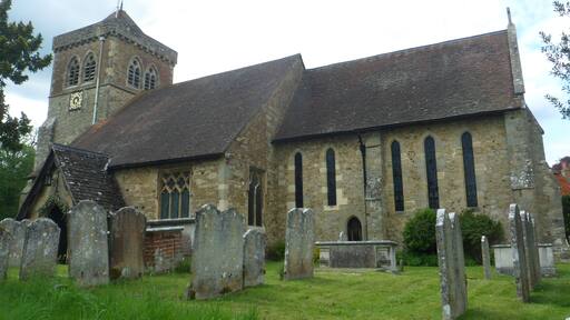 St Mary's Church, Petworth Road, Chiddingfold, Borough of Waverley, Surrey, England.