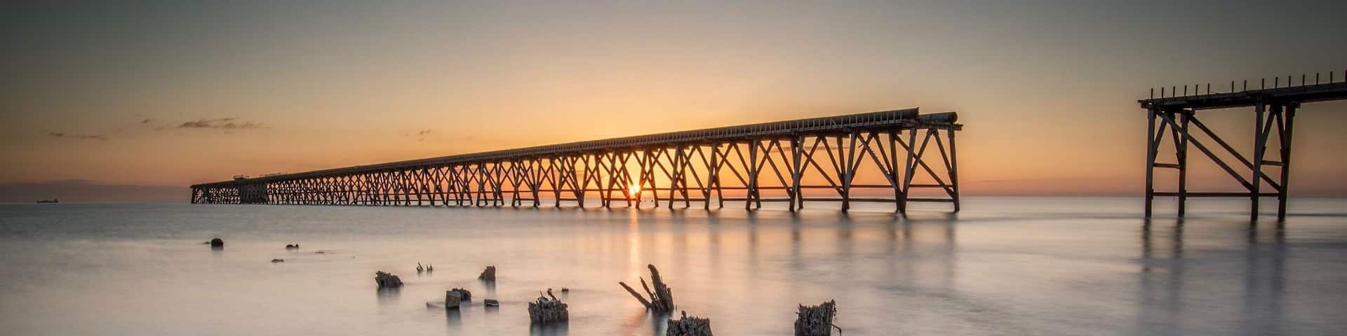 Early morning visit to Steetley Pier