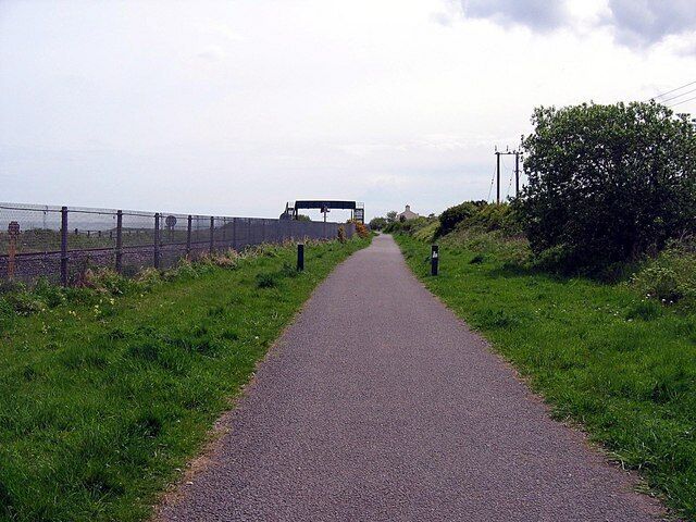 End of the Haswell to Hart cycle track