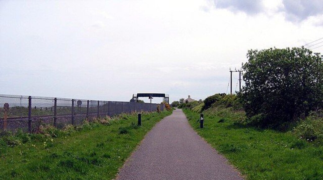 End of the Haswell to Hart cycle track