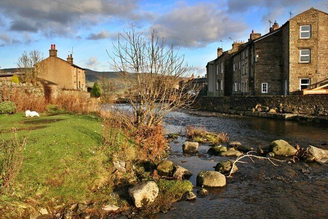 Gayle Beck, Gayle Photo taken from the ford just above the village