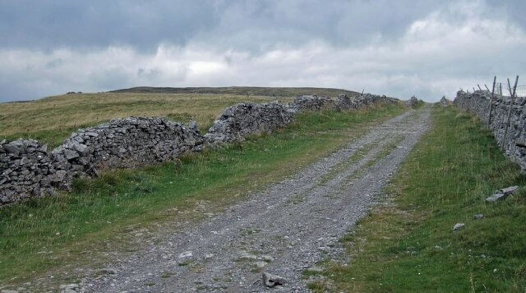 Cam High Road Cam High Road at Common Allotments on Wether Fell.