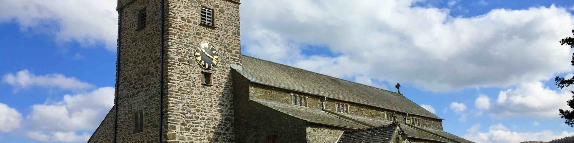 St. Michael and All Angels Church in the lovely Lakes village of Hawkshead.