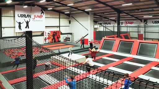 January 2017
A huge indoor trampoline park with a selection of trampolines and various play ares for adults and children alike. Great fun and my kind of exercise.