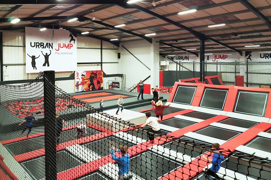 January 2017
A huge indoor trampoline park with a selection of trampolines and various play ares for adults and children alike. Great fun and my kind of exercise.