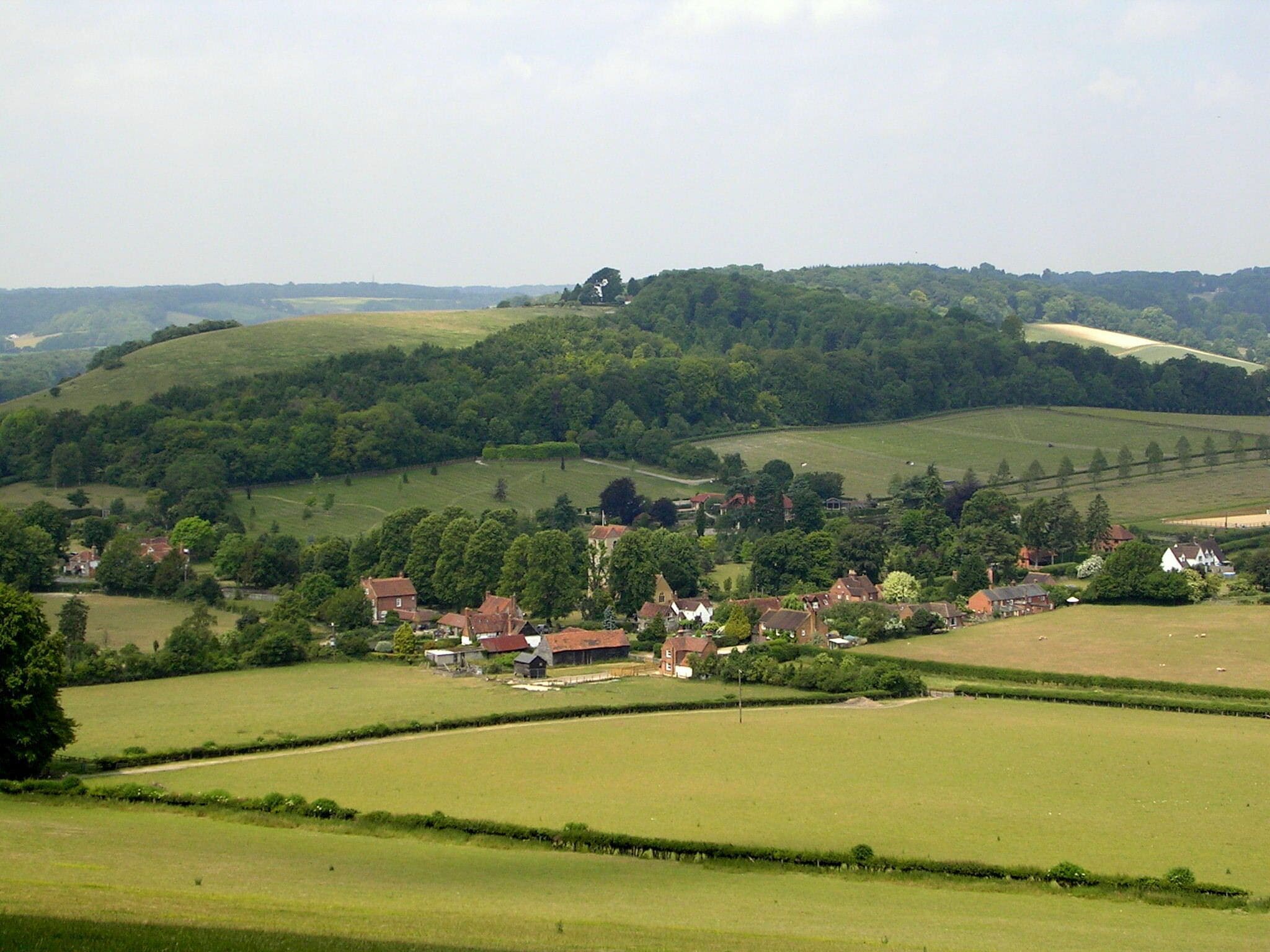View of Fingest, Buckinghamshire.