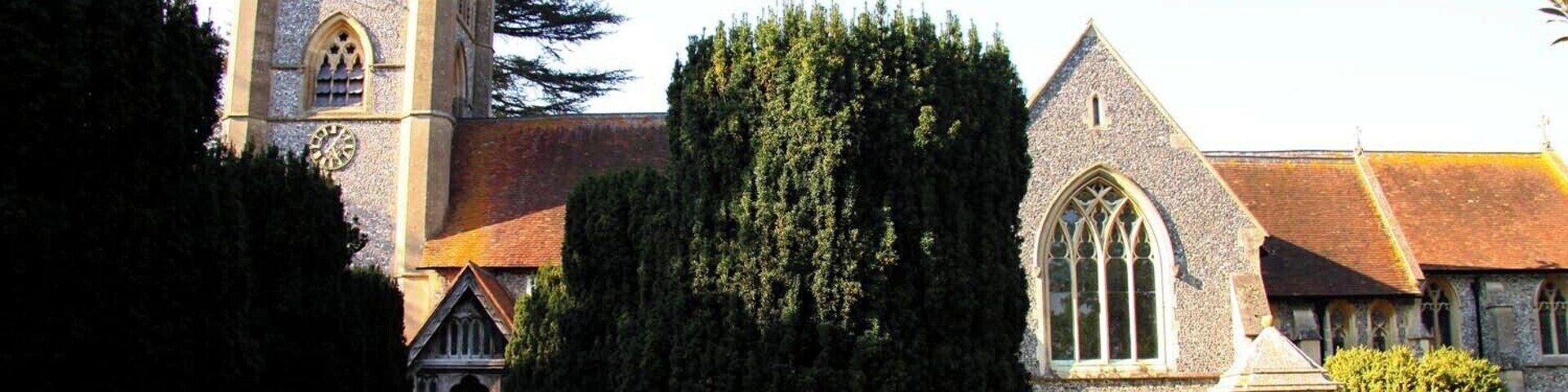 St Mary the Virgin church in Hambleden.