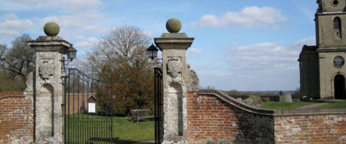 Gates, Honiley churchyard
