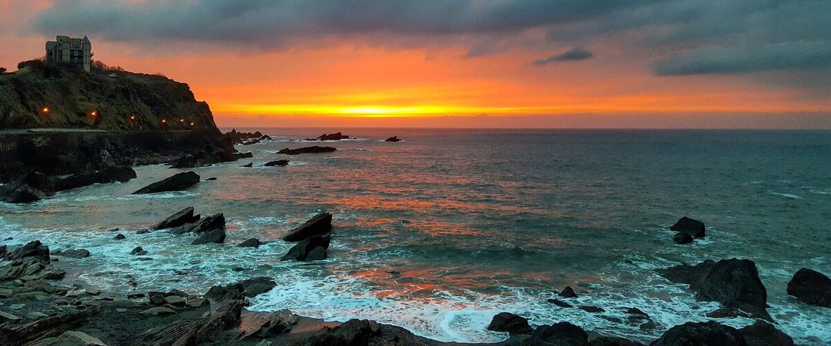 The most amazing #sunset in #ilfracombe #england