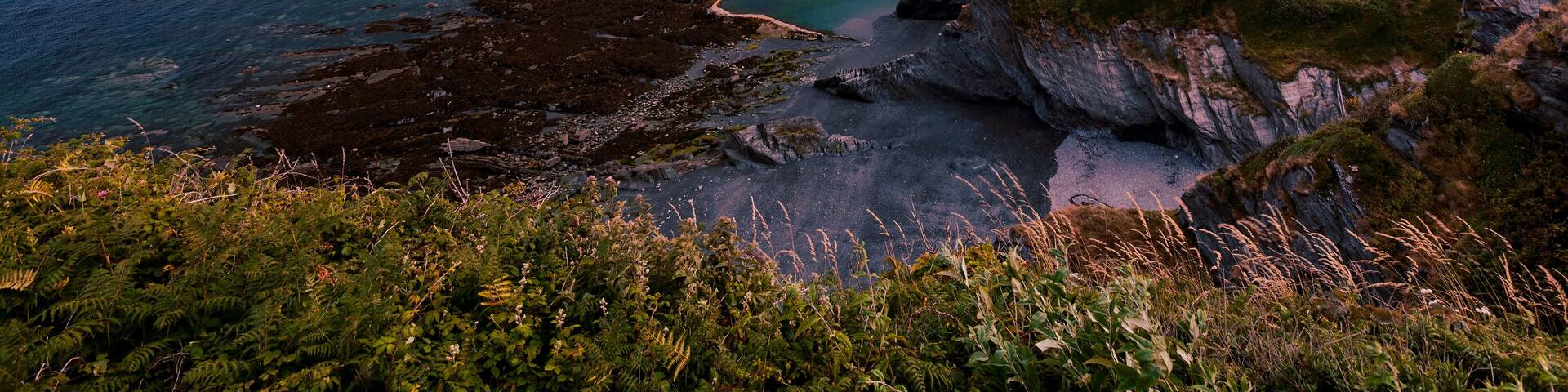 Tunnels Beaches in Ilfracombe, North Devon, England, UK