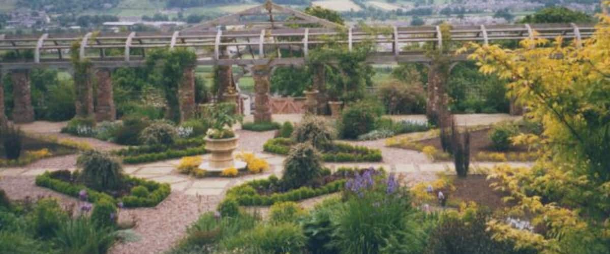 Gardens of Kildwick Hall.