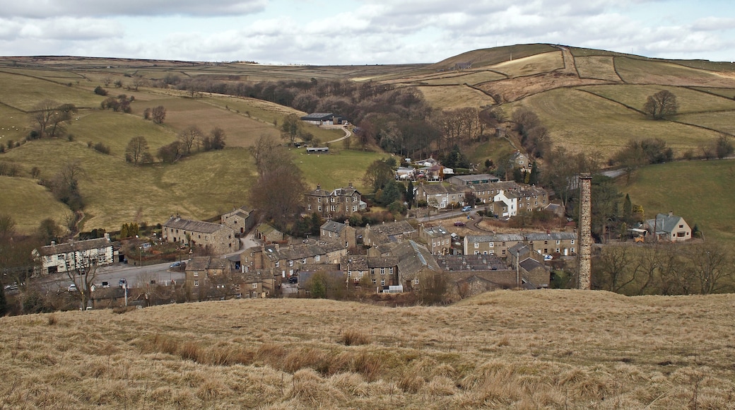 Lothersdale from Pennine Way