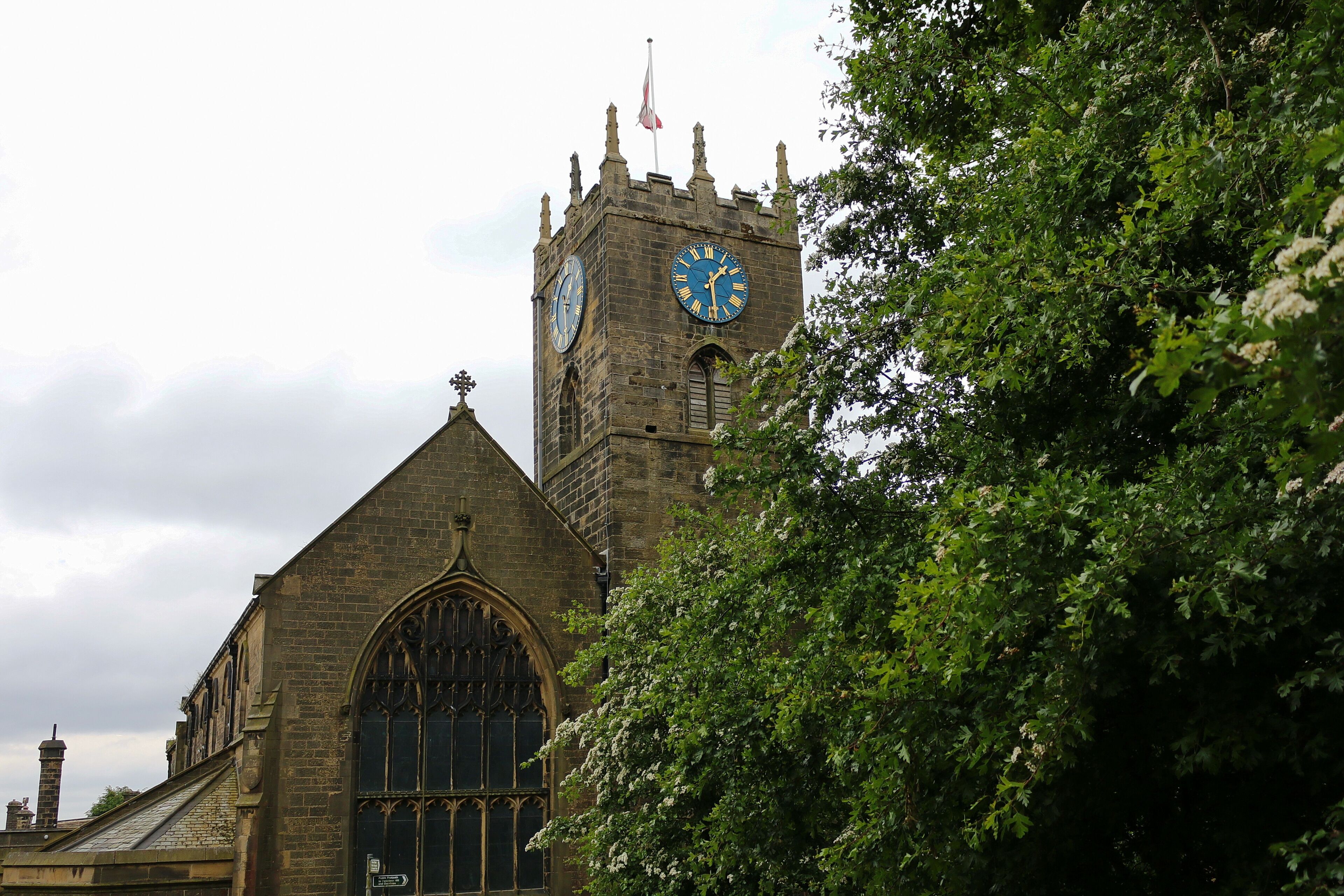 St. Michael & All Angels Church, Main St, Haworth, Lancashire, England