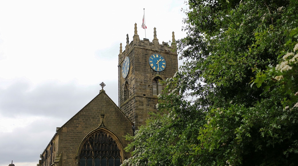 St. Michael & All Angels Church, Main St, Haworth, Lancashire, England