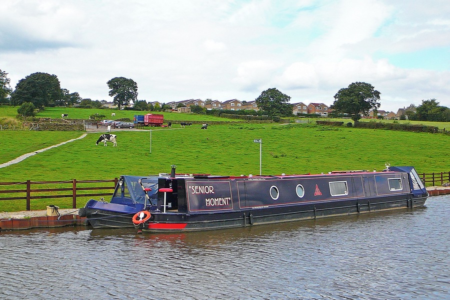 on the Leeds and Liverpool Canal near Silsden